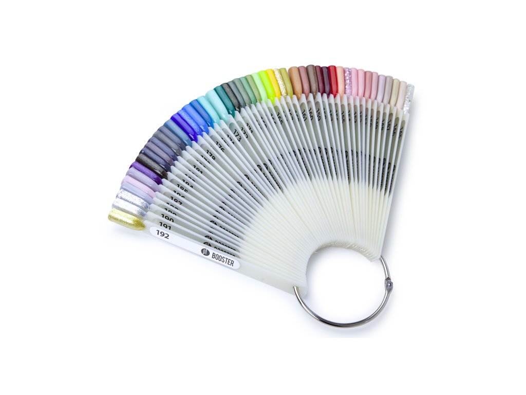 Platinum BOOSTER COLOR CHART – vzorník barev (145-192) s věrnostním DÁRKEM