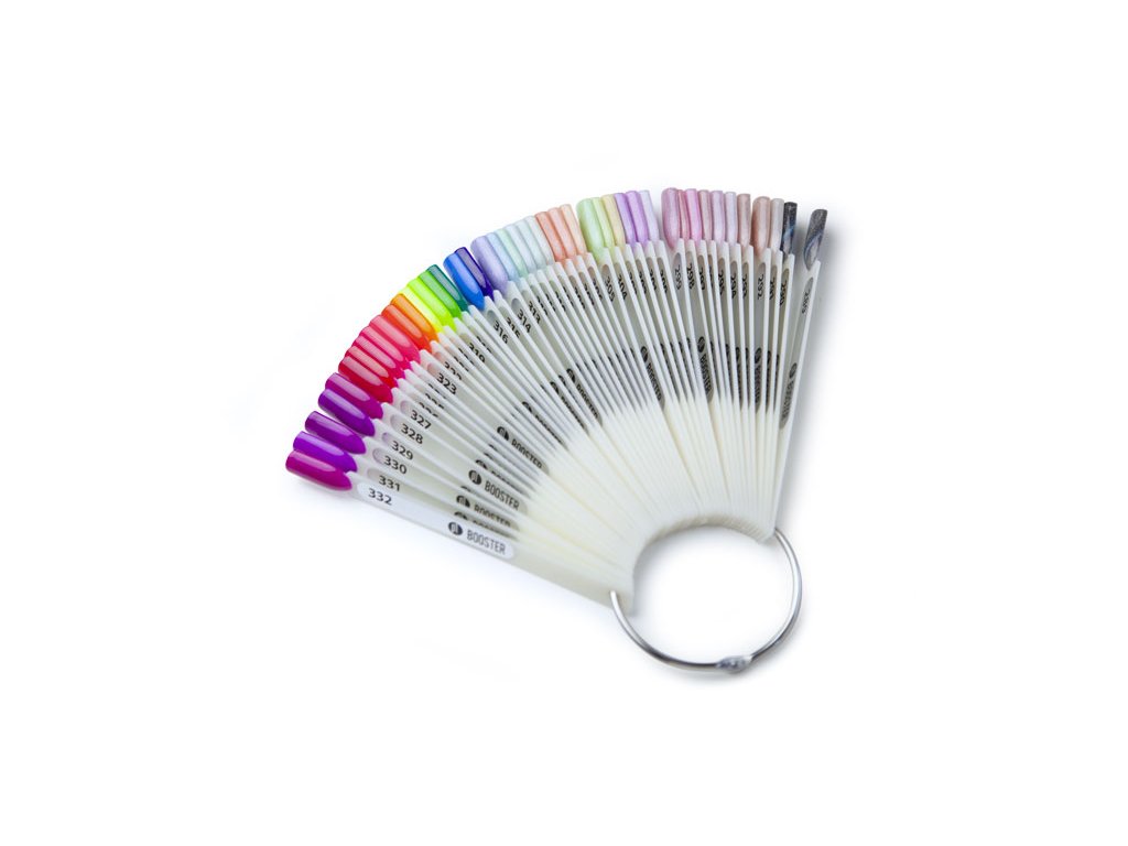 Platinum BOOSTER COLOR CHART - vzorník barev (289-332) s věrnostním DÁRKEM