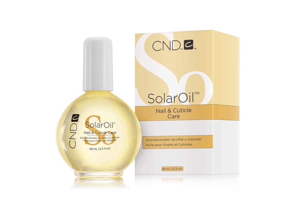 CND SOLAR OIL - dầu tự nhiên có vitamin E 2.3oz (68ml) Đóng gói mới