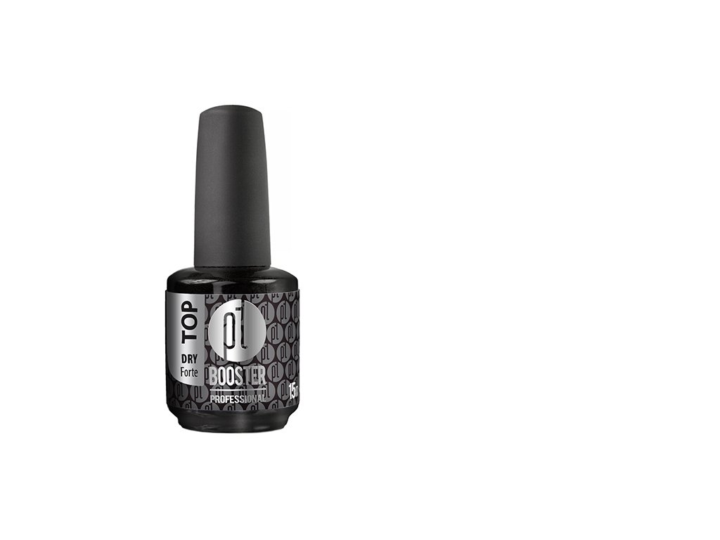Platinum LED-tech BOOSTER COLOR DRY Top Forte, 15ml - Multifunkční bezvýpotkový vrchní gel-lak
