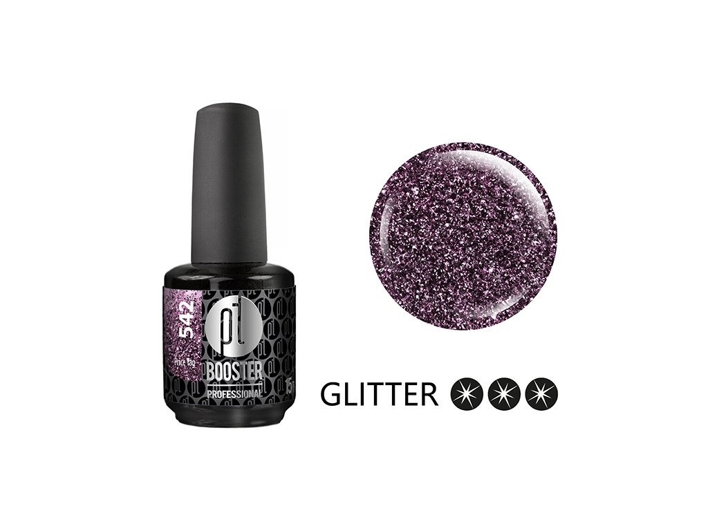 Platinum LED-tech BOOSTER COLOR - Price Tag (542), 15ml - Gel-lak BEZ PILOVÁNÍ