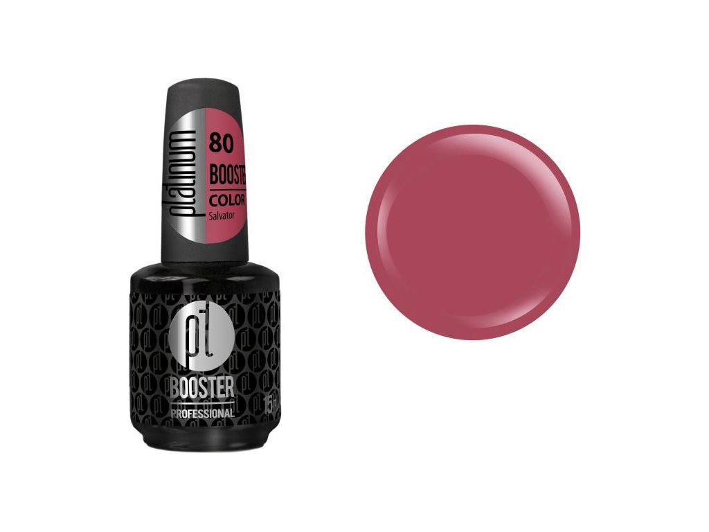 Platinum LED-tech BOOSTER COLOR Salvator (80), 15ml  - Sơn gel  KHÔNG MÀI
