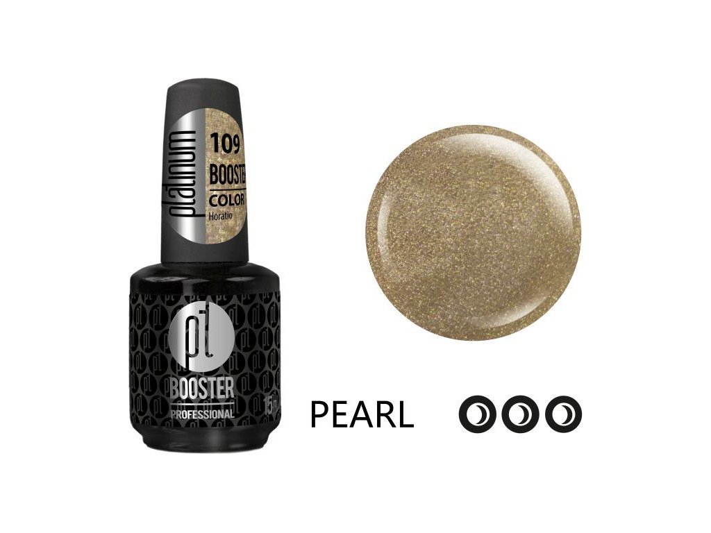 Platinum LED-tech BOOSTER COLOR Horatio (109), 15ml - Sơn-gel KHÔNG MÀI