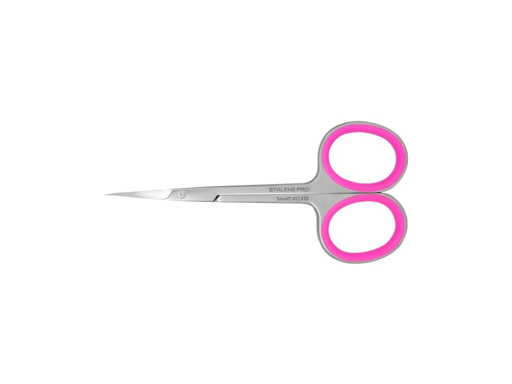 Staleks Professional cuticle scissors with hook SMART 41 TYPE 3