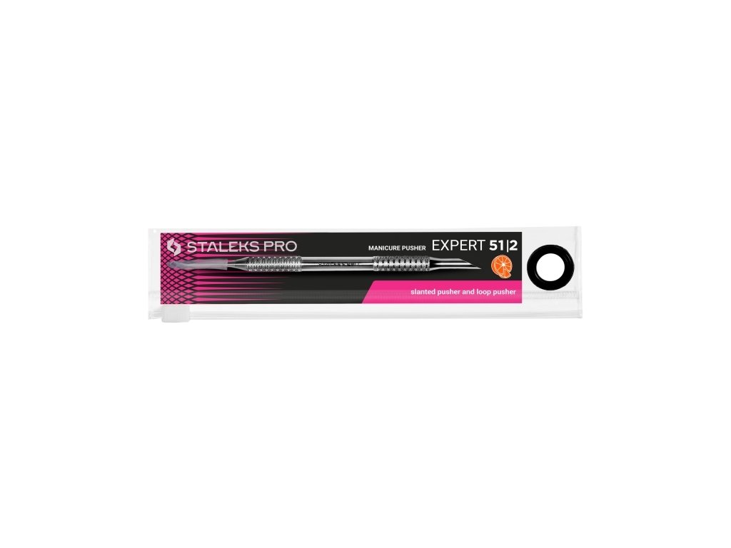 Staleks Manicure pusher EXPERT 51 TYPE 2 (slanted pusher and loop pusher)