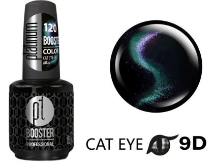 Platinum LED-tech BOOSTER COLOR Cat Eye 9D Atlas (120), 15ml - Sơn-Gel KHÔNG MÀI