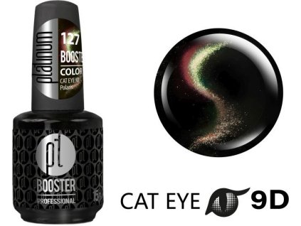 Platinum LED-tech BOOSTER COLOR Cat Eye 9D Polaris (127), 15ml - Sơn-Gel KHÔNG MÀI