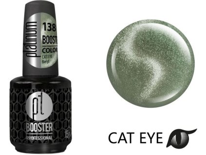 Platinum LED-tech BOOSTER COLOR Cat Eye Diamond Beryl (138), 15ml - Sơn-Gel KHÔNG MÀI