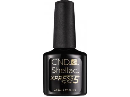 CND CND™ SHELLAC™ - XPRESS5™ TOP COAT -sơn phủ 0.25oz (7,3ml) - gỡ bỏ trong 5 phút