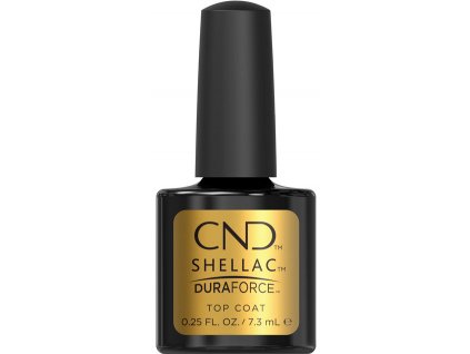 CND CND™ SHELLAC™ - DURAFORCE™ TOP COAT -sơn phủ làm san chắc 0.25oz(7,3 ml) dành cho móng tay yếu và dễ gẫy