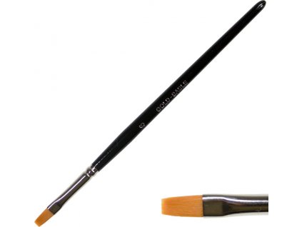 Cọ đắp gel số.6 lông nylon - Cho người bắt đầu làm