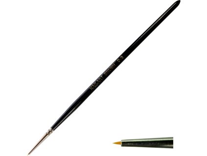 Cọ dành cho Nailart - 2mm dài, lông mỏng, chuẩn