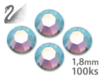 Swarovski Swarovski Rhinestone - AQUAMARINE AB - SS5 (đá mài, kích thước 1.8mm) gói 100c