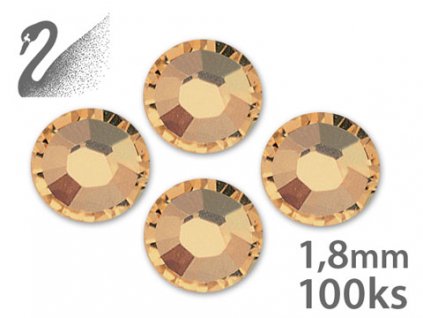 Swarovski Swarovski Rhinestone - LIGHT PEACH - SS5 (đá mài, kích thước 1.8mm) gói 100c