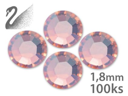 Swarovski Swarovski Rhinestone - LIGHT ROSE AB - SS5 (đá mài, kích thước 1.8mm) gói 100c