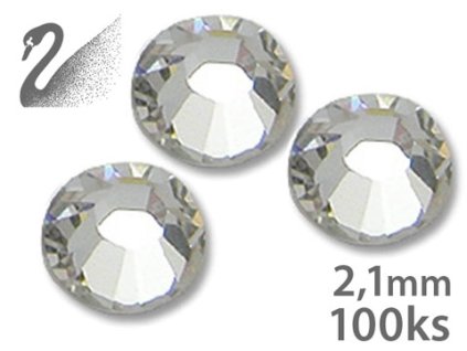 Swarovski Swarovski Rhinestone - CRYSTAL - SS7 (đá mài, kích thước 2.1mm) gói 100c