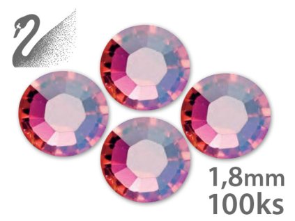 Swarovski Swarovski Rhinestone - ROSE AB - SS5 (đá mài, kích thước 1.8mm) gói 100c
