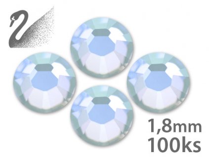 Swarovski Swarovski Rhinestone - AIR BLUE OPAL - SS5 (đá mài, kích thước 1.8mm) gói 100c