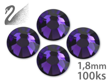 Swarovski BÁN KẾT THÚC!!! Swarovski Rhinestone - PURPLE VELVET - SS5 (đá mài, kích thước 1.8mm) gói