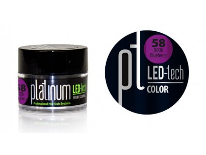 Platinum PLATINUM LED-tech COLOR Neon Blackberry (58), 9g