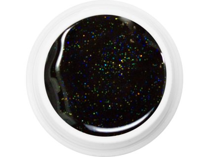 EBD 522 - Extra Quality Colour Gel - DISCO BLACK, 5g (silver line)