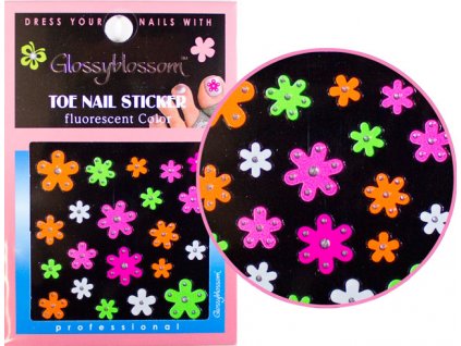 TOE NAIL STICKERS - Miếng dán móng chân - BRILLIANT SUMMER (01)