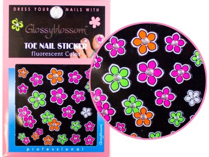 TOE NAIL STICKERS - Miếng dán móng chân - BRILLIANT SUMMER (02)