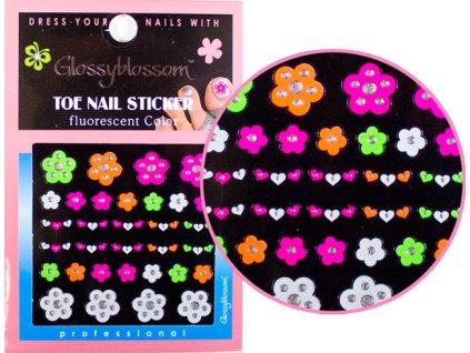 TOE NAIL STICKERS - Miếng dán móng chân - BRILLIANT SUMMER (04)