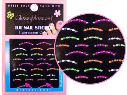 TOE NAIL STICKERS - Miếng dán móng chân - BRILLIANT SUMMER (05)