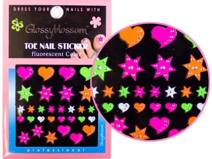 TOE NAIL STICKERS - Miếng dán móng chân - BRILLIANT SUMMER (06)