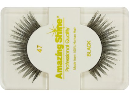 Amazing Shine KONEC VYROBY - EYELASH BLACK - lông mi giả - trên dây đàn hồi, màu đen (47)