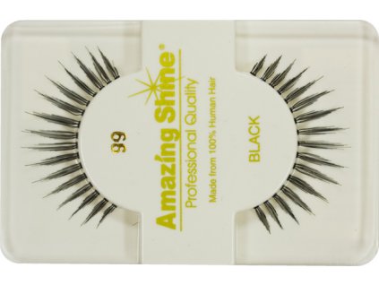 Amazing Shine BÁN GIẢI PHÓNG - EYELASH BLACK - lông mi giả - trên dây đàn hồi, màu đen (99)