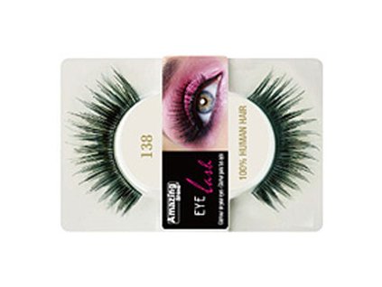 Amazing Shine EYELASH BLACK - lông mi giả - trên dây đàn hồi, màu đen (138)