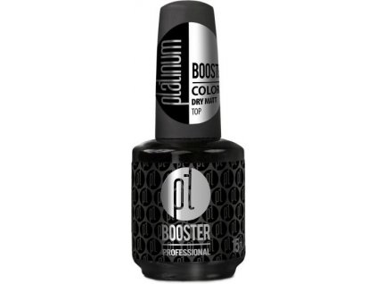 Platinum LED-tech BOOSTER COLOR DRY MATT Top, 15ml - Sơn gel nhung lì KHÔNG MÀI