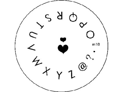 Konad BÁN GẢI PHÓNG - Khuân mẫu in trang trí M18