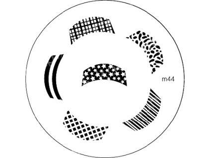 Konad BÁN GẢI PHÓNG - Khuân mẫu in trang trí M44