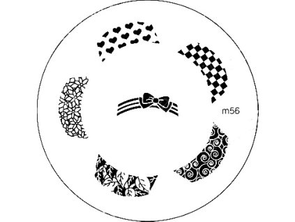 Konad BÁN GẢI PHÓNG - Khuân mẫu in trang trí M56