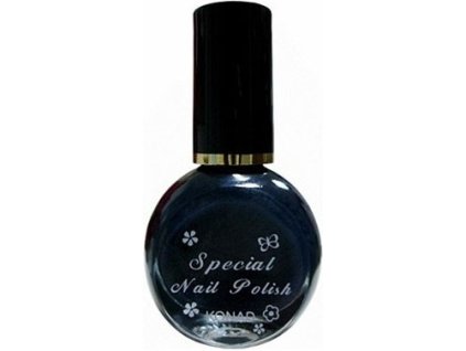 Konad KONEC VÝROBY - Speciální lak Konad 11ml - perleťově černý (22)