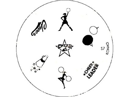 Konad BÁN GẢI PHÓNG - Khuân mẫu in trang trí S7