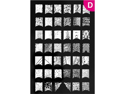 IMAGE PLATE - XL -  Khuân mẫu in trang trí, to (D)