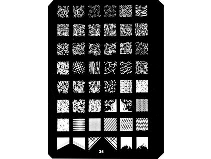 PREMIUM IMAGE PLATE - XL -  velká destička s motivy (34)