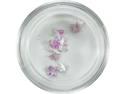 Trang trí bằng ngọc trai - small butterfly (05)