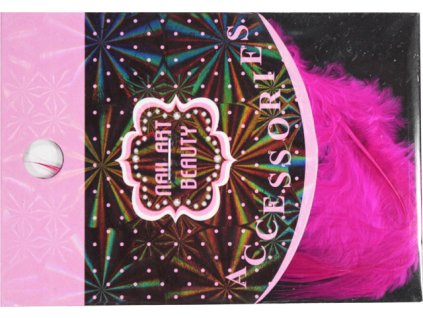 lông vũ đẻ trang trí - màu hồng (5)