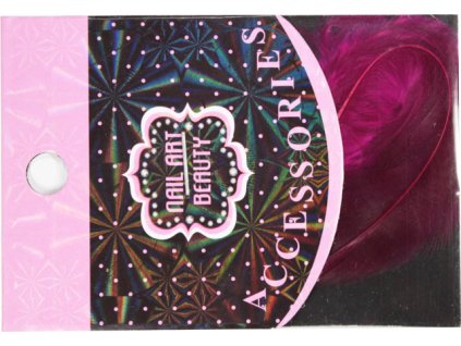 lông vũ đẻ trang trí - sẫm màu hồng (6)