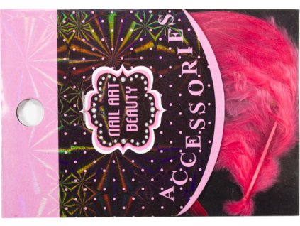 lông vũ đẻ trang trí - màu hồng phấn (19)