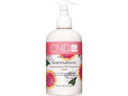 CND SCENTSATIONS™ HONEYSUCKLE & PINK GRAPEFRUIT sữa bôi da kim ngân và bưởi đào,  8.3oz(245ml)