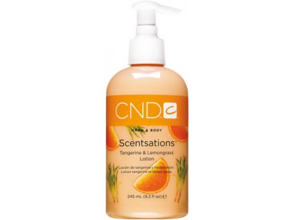CND SCENTSATIONS™ TANGERINE & LEMONGRASS sữa bôi da quít và sả, 8.3oz (245ml)