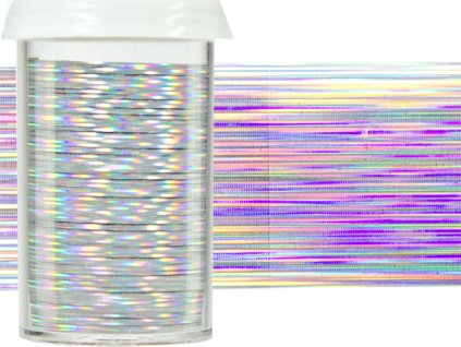 TRANSFER FOIL - nfoil trang trí nailart 1,5m - TECHNO NIGHT (06)