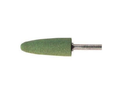 Promed Đầu mài đánh bóng silicone, thô, xanh lá cây 198132