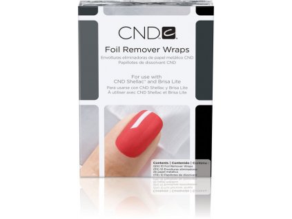 CND SHELLAC™ - FOIL REMOVER WRAPS 10 - FOIL để loại bỏ nhanh chóng và nhẹ nhàng 10c